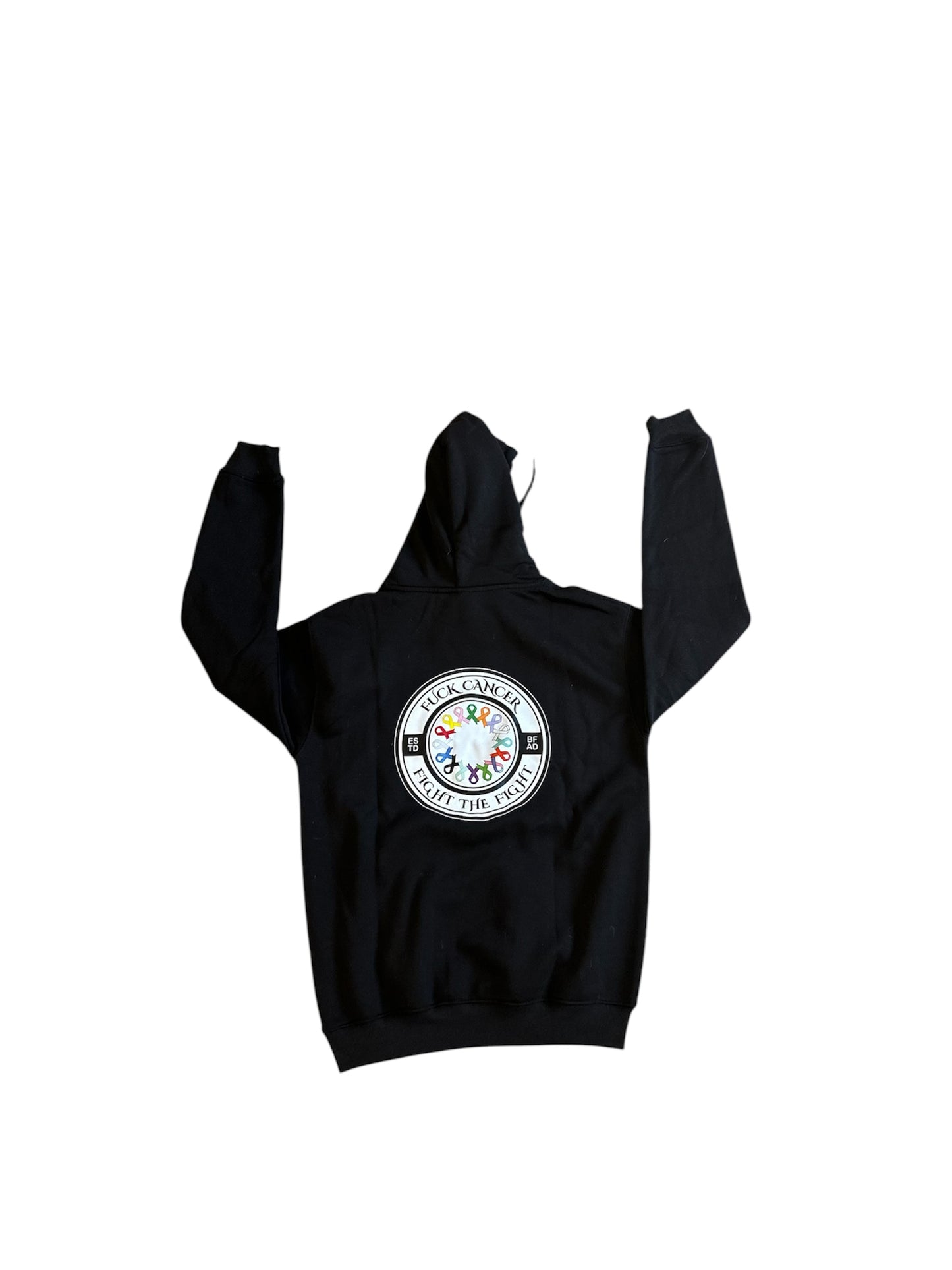 Fuck Cancer, Fight the Fight Pullover Hoodie - Select for more options