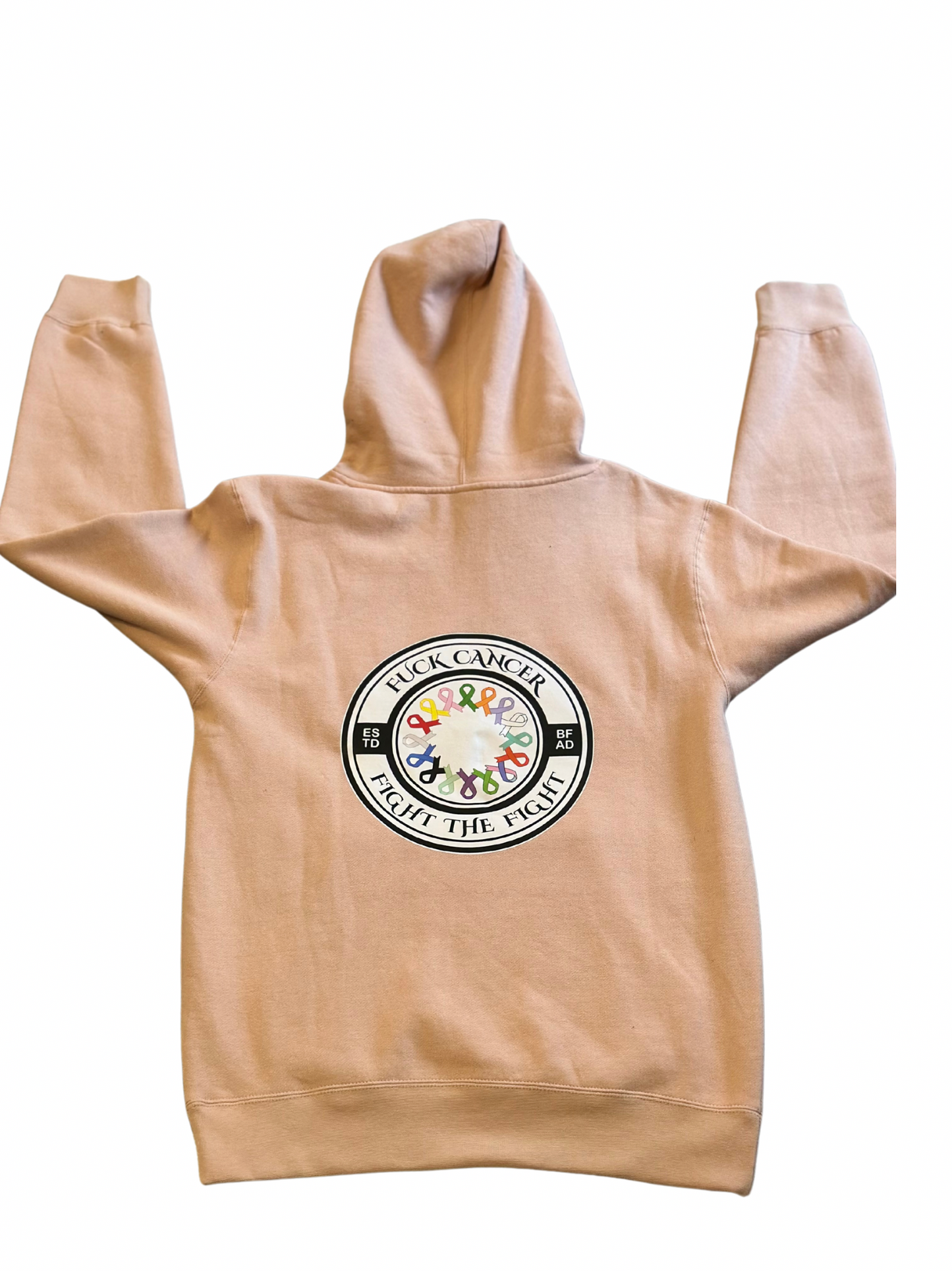 Scream Itt | Fuck Cancer, Fight the Fight Pullover Hoodie - Select for more options