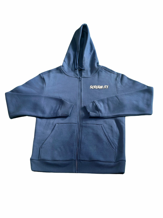 Scream Itt | Fuck Cancer, Fight the Fight Zipper Hoodie - Select for more options