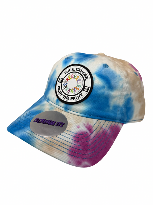 Fuck Cancer, Fight the Fight Relaxed Fit Hat - Select for more color options