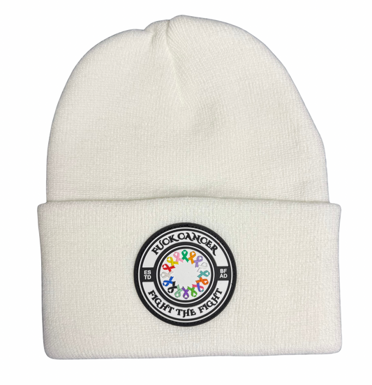 Fuck Cancer, Fight the Fight Beanie - Select for more options