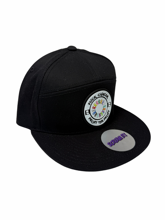 Fuck Cancer, Fight the Fight Snapback Cap - Select for more options