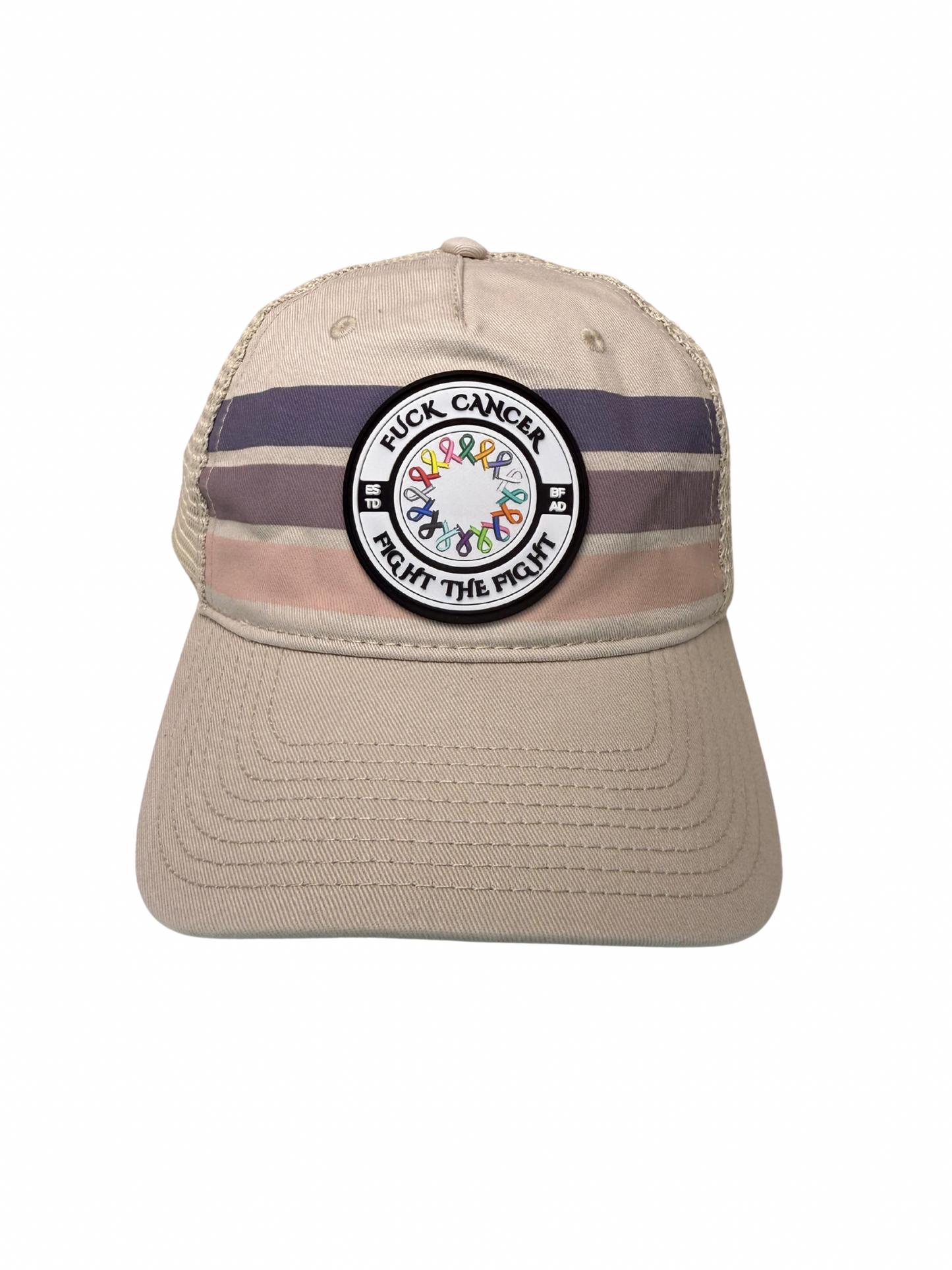 Fuck Cancer, Fight the Fight Relaxed Fit Trucker Hat - Select for more options