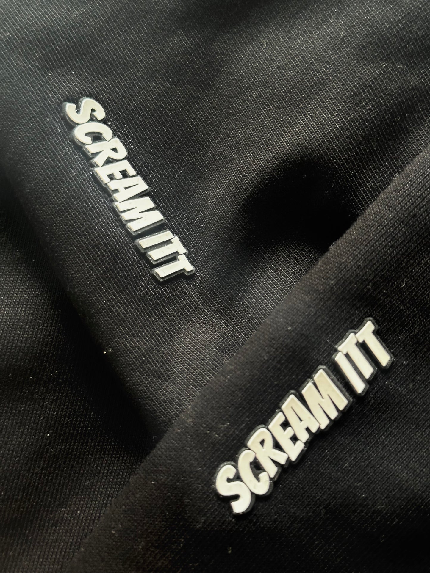 Premium Embroidered & Chenille Scream Itt | Fuck Cancer, Fight the Fight Pullover Hoodie
