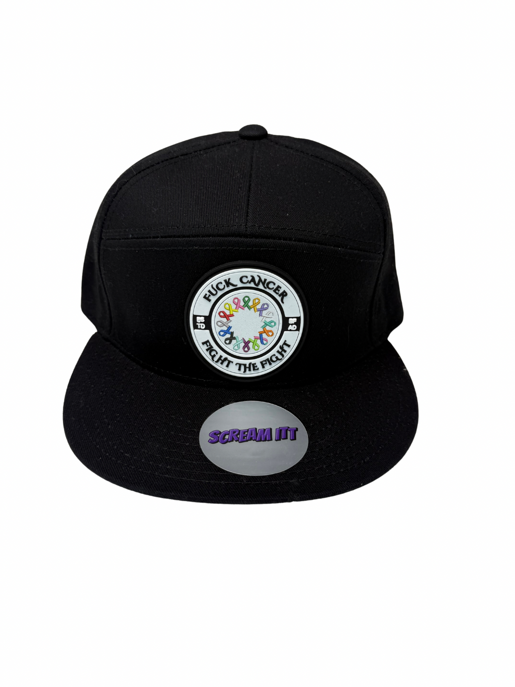 Fuck Cancer, Fight the Fight Snapback Cap - Select for more options