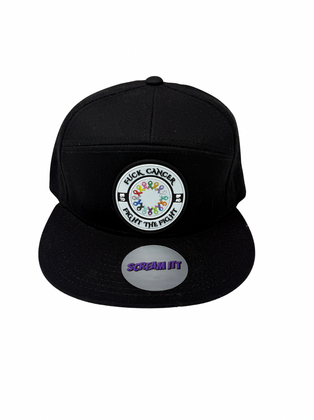 Fuck Cancer, Fight the Fight Snapback Cap - Select for more options