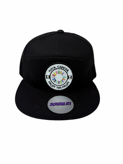 Fuck Cancer, Fight the Fight Snapback Cap - Select for more options