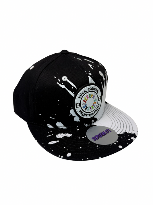 Fuck Cancer, Fight the Fight Snapback Cap - Select for more options