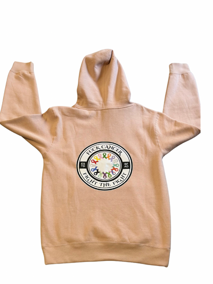Scream Itt | Fuck Cancer, Fight the Fight Pullover Hoodie - Select for more options