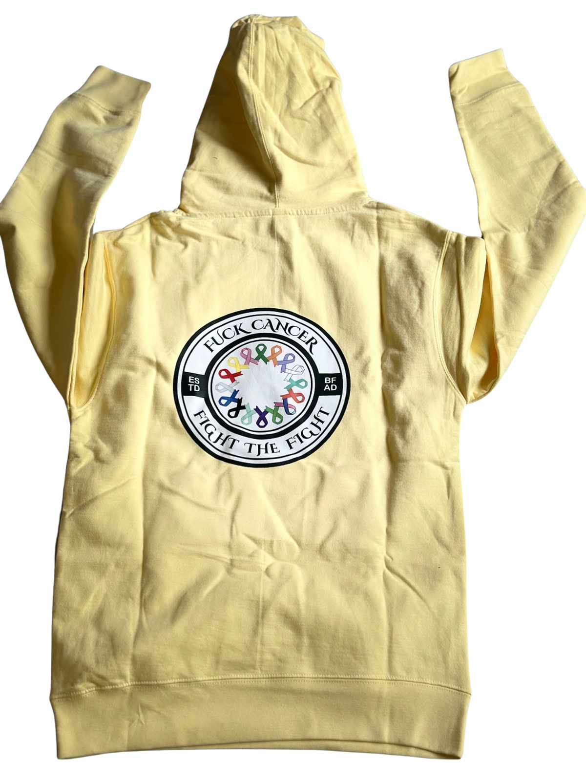 Scream Itt | Fuck Cancer, Fight the Fight Pullover Hoodie - Select for more options