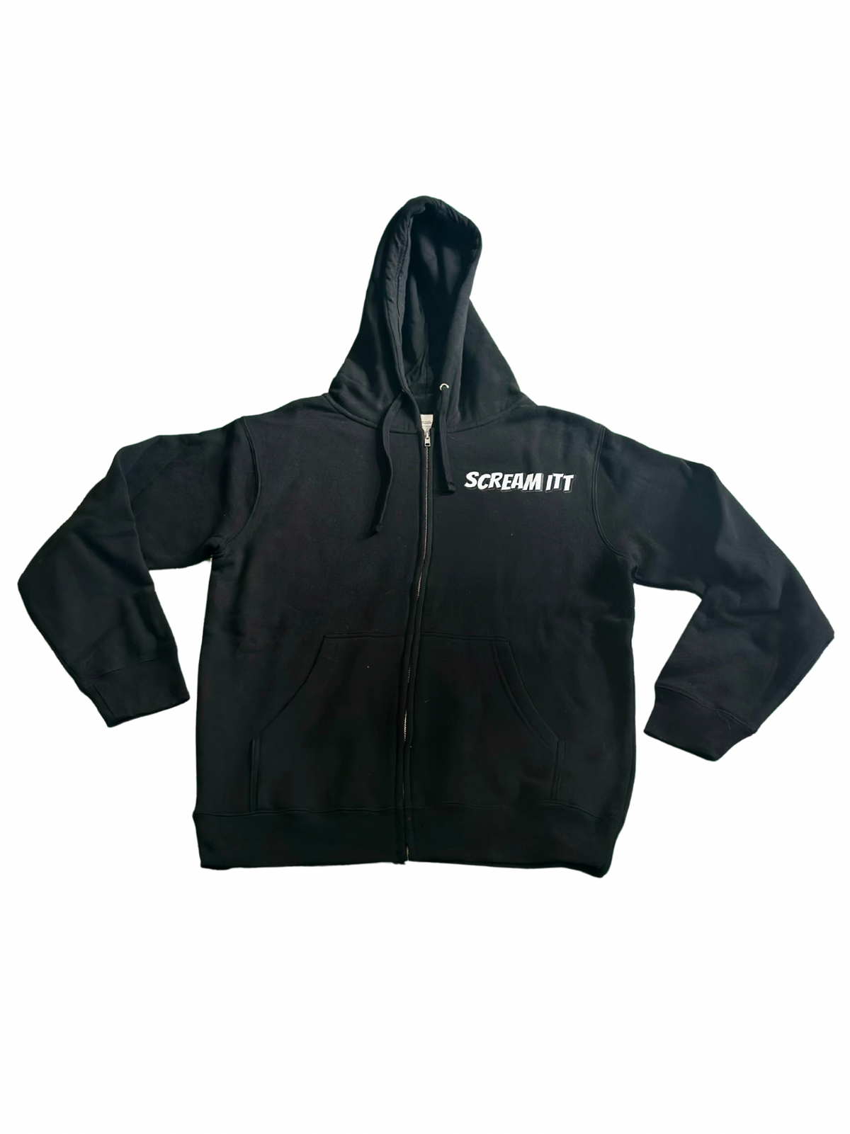 Scream Itt | Fuck Cancer, Fight the Fight Zipper Hoodie - Select for more options