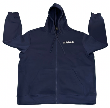 Scream Itt | Fuck Cancer, Fight the Fight Zipper Hoodie - Select for more options