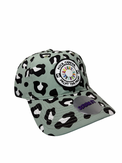 Fuck Cancer, Fight the Fight Relaxed Fit Hat - Select for more color options