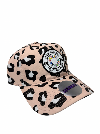 Fuck Cancer, Fight the Fight Relaxed Fit Hat - Select for more color options