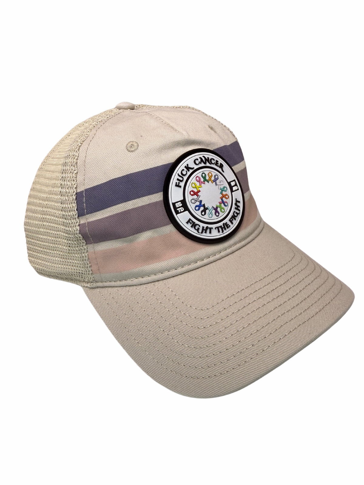 Fuck Cancer, Fight the Fight Relaxed Fit Trucker Hat - Select for more options
