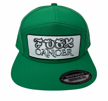 Fuck Cancer Adjustable Perforated Tear-Shaped Vents Snapback Hats - Select for more color options