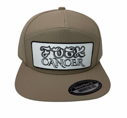 Fuck Cancer Adjustable Perforated Tear-Shaped Vents Snapback Hats - Select for more color options
