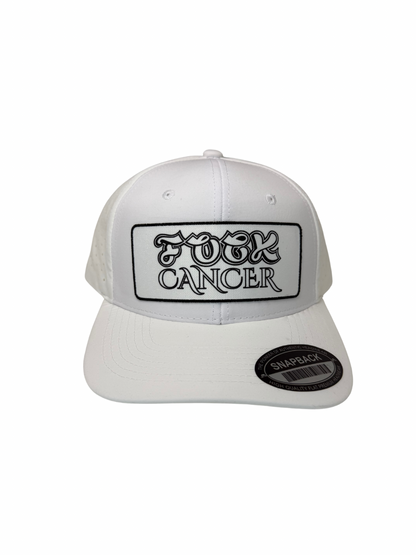 Fuck Cancer Adjustable Perforated Tear-Shaped Vents Snapback Hats - Select for more color options