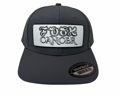 Fuck Cancer Adjustable Perforated Tear-Shaped Vents Snapback Hats - Select for more color options
