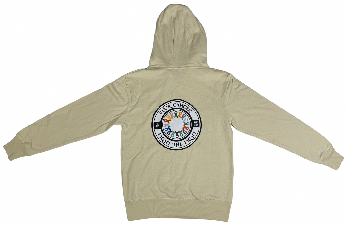 Scream Itt | Fuck Cancer, Fight the Fight Zipper Hoodie - Select for more options
