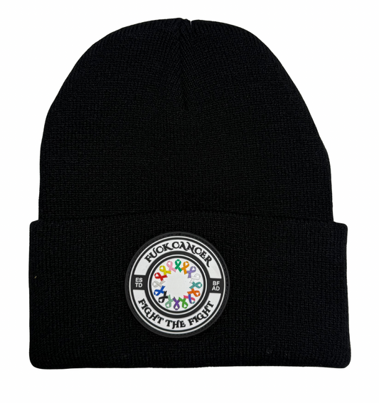 Fuck Cancer, Fight the Fight Beanie - Select for more options