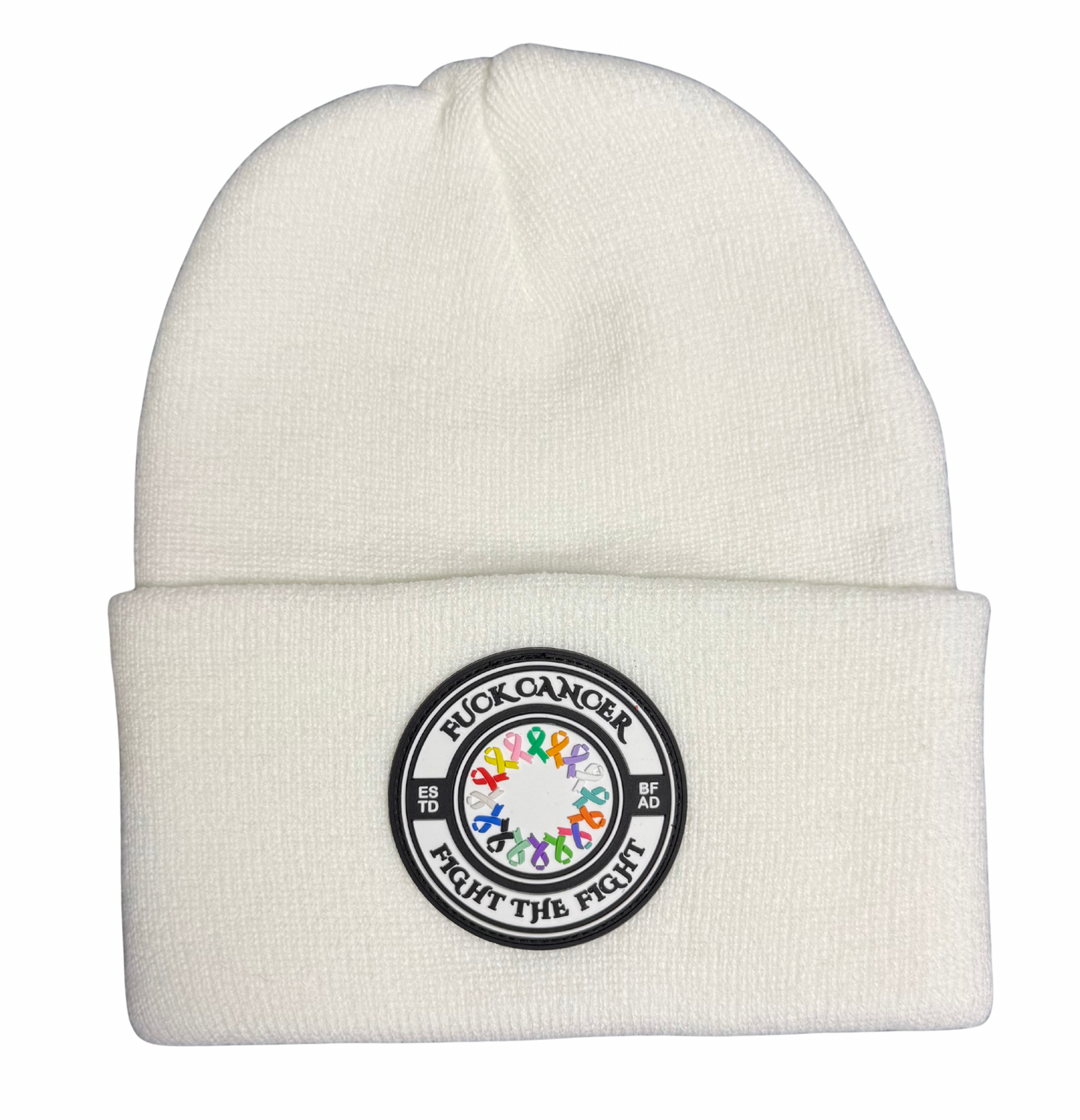 Fuck Cancer, Fight the Fight Beanie - Select for more options