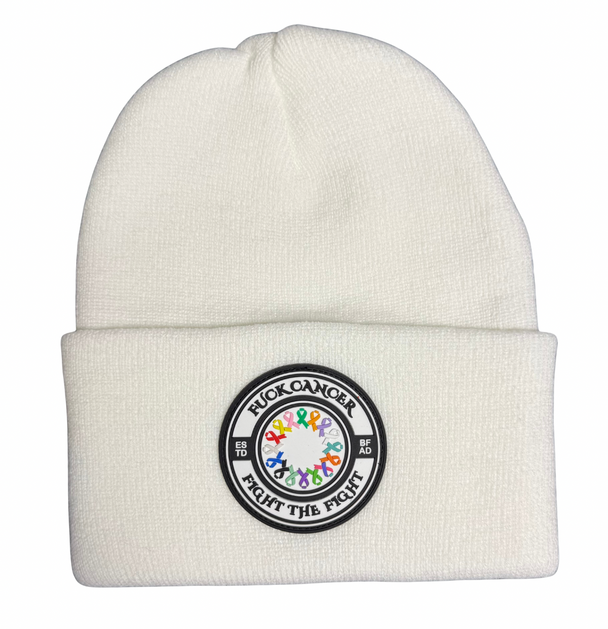 Fuck Cancer, Fight the Fight Beanie - Select for more options