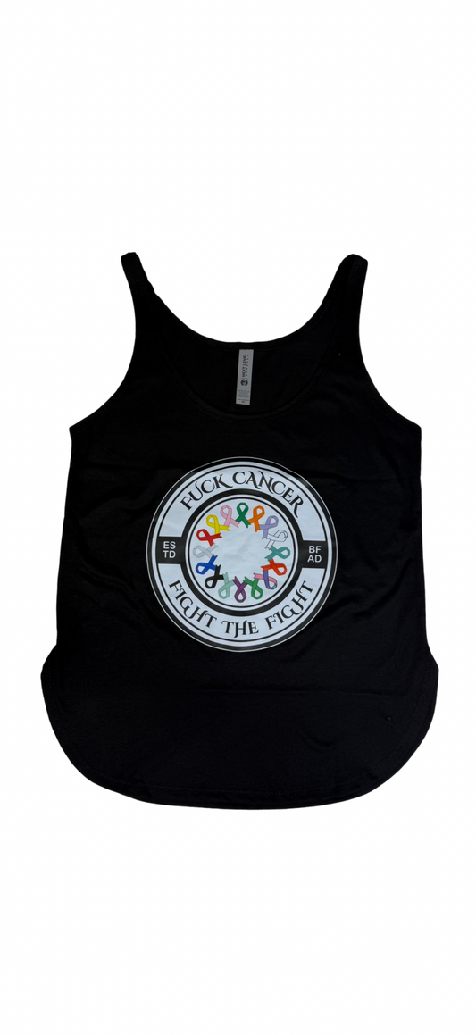 Fuck Cancer, Fight the Fight Women's Tank-Top