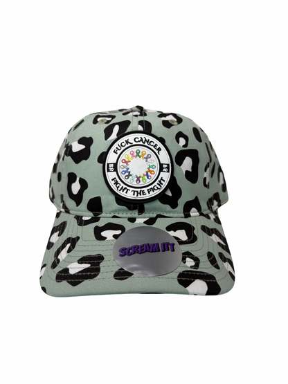 Fuck Cancer, Fight the Fight Relaxed Fit Hat - Select for more color options