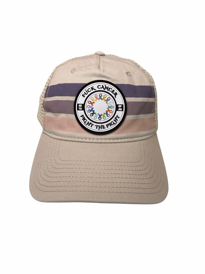 Fuck Cancer, Fight the Fight Relaxed Fit Trucker Hat - Select for more options