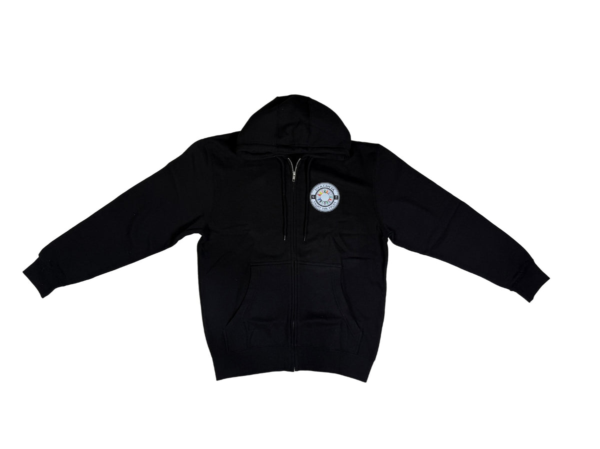 Fuck Cancer, Fight the Fight Zipper Hoodies
